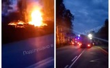 В ярославском садоводстве полыхал дачный дом