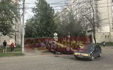 В Ярославле на Пятёрке перевернулся «Лексус»