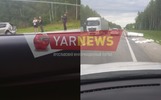 Под Ярославлем после жесткого ДТП образовалась пробка
