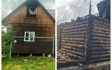 Под Ярославлем два строения сгорели из-за удара молнии