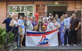 Нападающий «Локомотива» привез Кубок Гагарина в детскую больницу