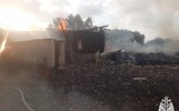 В Ярославской области дети сожгли разрушенное здание