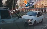 Опубликовано видео неуправляемого заноса в Ярославле