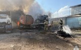 В Ярославле сгорел бензовоз