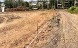 На аллее Ткаченко в Ярославле сделали геодезическую разбивку