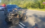 В ДТП под Рыбинском пострадали несовершеннолетние на квадроцикле