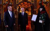 Председатель Яроблдумы наградил настоятельницу Николо-Сольбинского монастыря