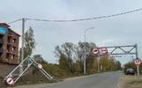 Ограничитель высоты в Ивняках отремонтируют за неделю