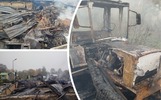 Под Переславлем из-за холодильника сгорели дом, гараж и трактор