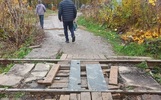 Ярославцы просят починить ведущий к аллее Ткаченко переход
