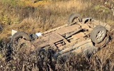 Под Ярославлем погиб водитель перевернувшегося внедорожника
