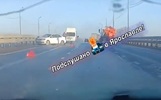 В Ярославле на Добрынинском мосту случились две аварии