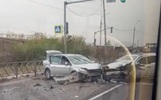 В Ярославле на окружной дороге столкнулись две легковушки