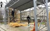 В ярославском парке монтируют новую сцену для массовых мероприятий