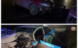 В тройном ДТП в Ярославле пострадали два полицейских и водитель