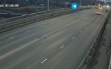 Опубликовано видео момента ДТП на Октябрьском мосту в Ярославле
