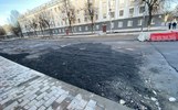 В Ярославле из-за укладки брусчатки продлили ремонт улицы Советской