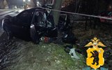 В Ярославле водитель на «Гранте» врезался в фонарный столб