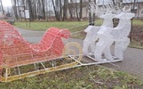 В Ярославской области вандалы обесточили новогодние сани