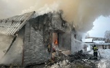 В Ярославской области жилой дом сгорел вместе со столбом ЛЭП