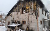 В ярославском поселке при пожаре серьезно пострадал дачный дом