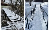 В Ярославской области отремонтировали пешеходный мост