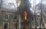 В Ярославле загорелся дом на Белинского