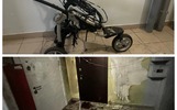 В Брагино в тамбуре дома сожгли детскую коляску