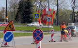 В центре Рыбинска начали монтировать остановку на месте бывшей парковки