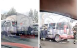 Тройное ДТП на ярославской окружной дороге спровоцировало пробки