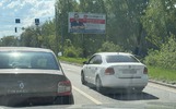 У автобусной выделенки на Авиаторов появились первые нарушители