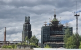 В Ярославле начали ремонт куполов храма с тысячной купюры