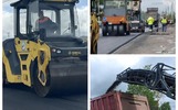 В Ярославле начали укладку нового асфальта на ЮЗОД