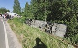 В Ярославской области опрокинулся экскурсионный автобус