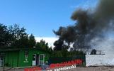 Рядом с собачьим приютом в Ярославле полыхала автомойка