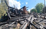 В ярославской деревне сгорел дачный дом