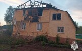 В Гаврилов-Яме из-за грозы горел жилой дом