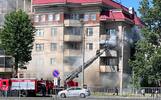 В Ярославле горит дом у КЗЦ «Миллениум»