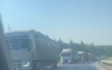 На въезде в Ярославскую область образовалась пробка