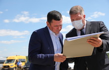 Ярославский губернатор дал старт строительству новой школы в Борисоглебском районе