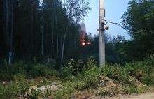 В Ярославской области загорелся мусорный полигон