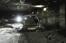 Уничтоженный огнем в центре Ярославля «Рендж Ровер» стоил 2 миллиона рублей. С фото