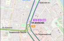 В Ярославле автобусы перестанут останавливаться на Комсомольской улице