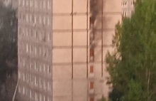 При пожаре в ярославской многоэтажке погиб человек