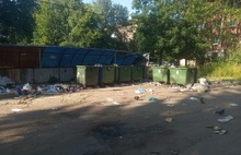 В Ярославле жители Пятерки сообщают о мусорном коллапсе на контейнерных площадках