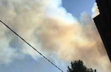 В Ярославской области бушует лесной пожар