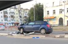 Опубликовано видео, как в Ярославле снесли «невезучий» светофор