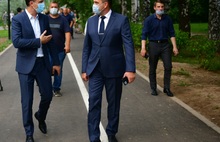 В Ярославле завершен очередной этап благоустройства парка «Нефтяник»