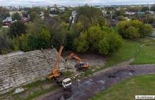 В Ярославле начали сносить стадион «Красный Перекоп»