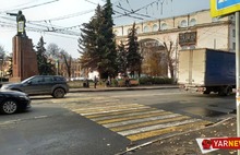В Ярославле на Красной площади перенесут пешеходный переход